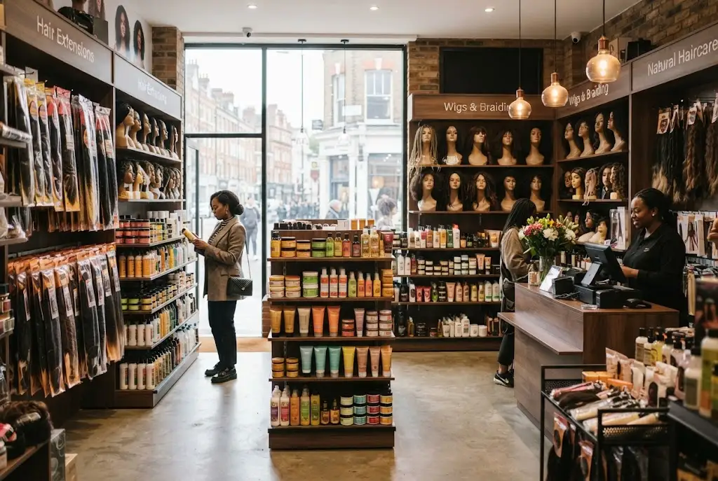 Black Hair Shop Near Me: How to Find the Right UK Retailer Black hair shop near me offering Afro-textured haircare, wigs and extensions
