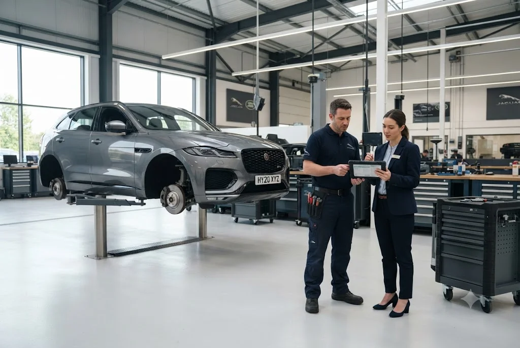 Car service plans for scheduled vehicle maintenance at a UK garage