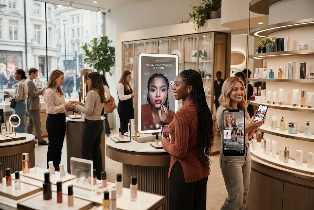 Future of beauty shaped by AI, personalisation, social commerce and technology in the UK