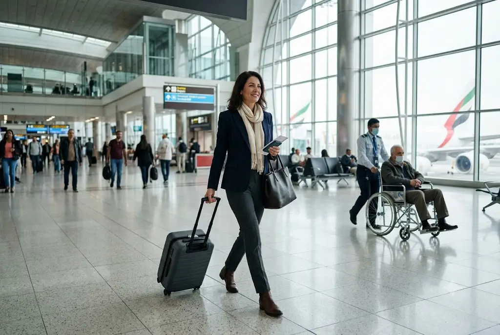 Traveller preparing for a holiday with multiple sclerosis travel insurance