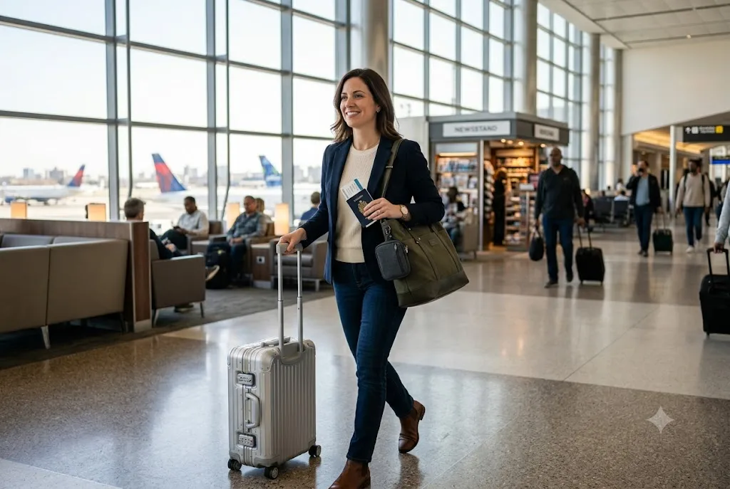 Traveller preparing for a holiday with ulcerative colitis travel insurance
